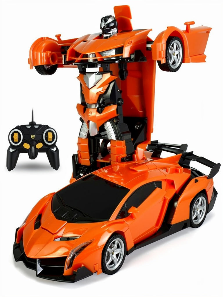 Bestuurbare Transformerende Speelgoedauto 2-in-1 met Afstandsbediening Robot Transformatie voor Kinderen Thuis | Sulvida