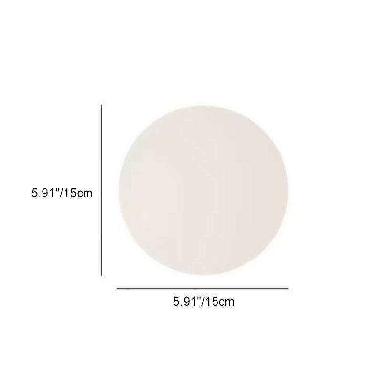 Glazen Wandlamp Bol Wit Minimalistisch Design Woonkamer Slaapkamer G9 Fitting 12-18 cm Droge Ruimte Sfeerverlichting | Sulvida