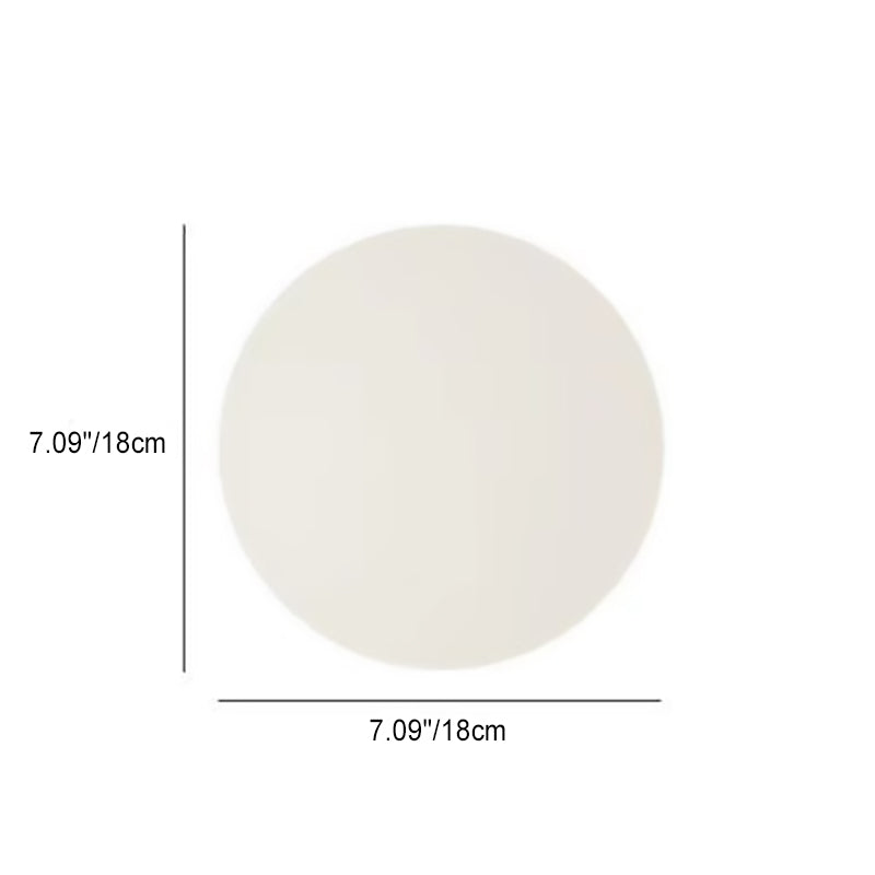 Glazen Wandlamp Bol Wit Minimalistisch Design Woonkamer Slaapkamer G9 Fitting 12-18 cm Droge Ruimte Sfeerverlichting | Sulvida