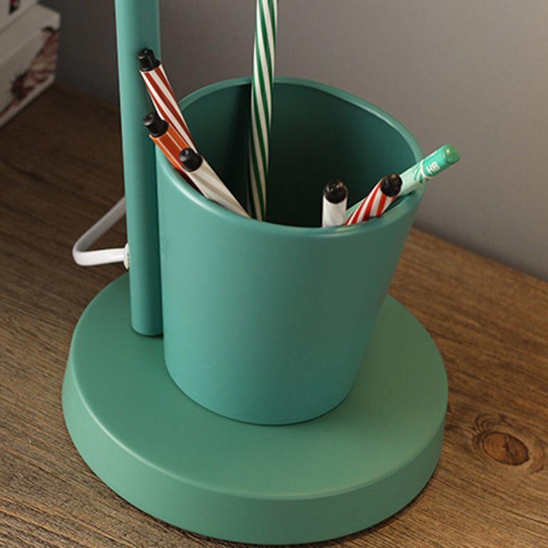 Scandinavische Tafellamp IJzer & Massief Hout Modern Design E26 Geel Groen Roze Wit Zwart Bureau Nachtlampje Woonkamer | Sulvida