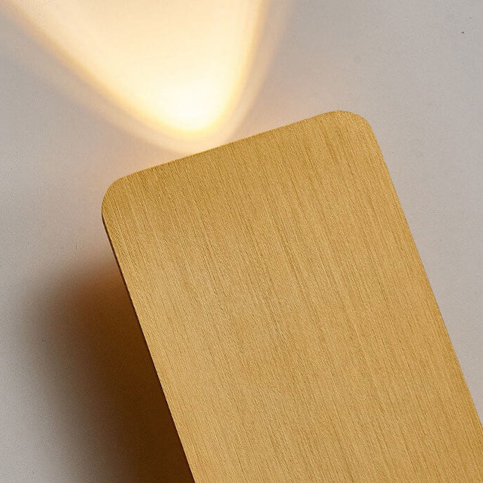 Minimalistische Wandlamp Aluminium 2-Lichts LED Rechthoekig Vlak Paneel Scandinavisch Interieur Gang Slaapkamer | Sulvida