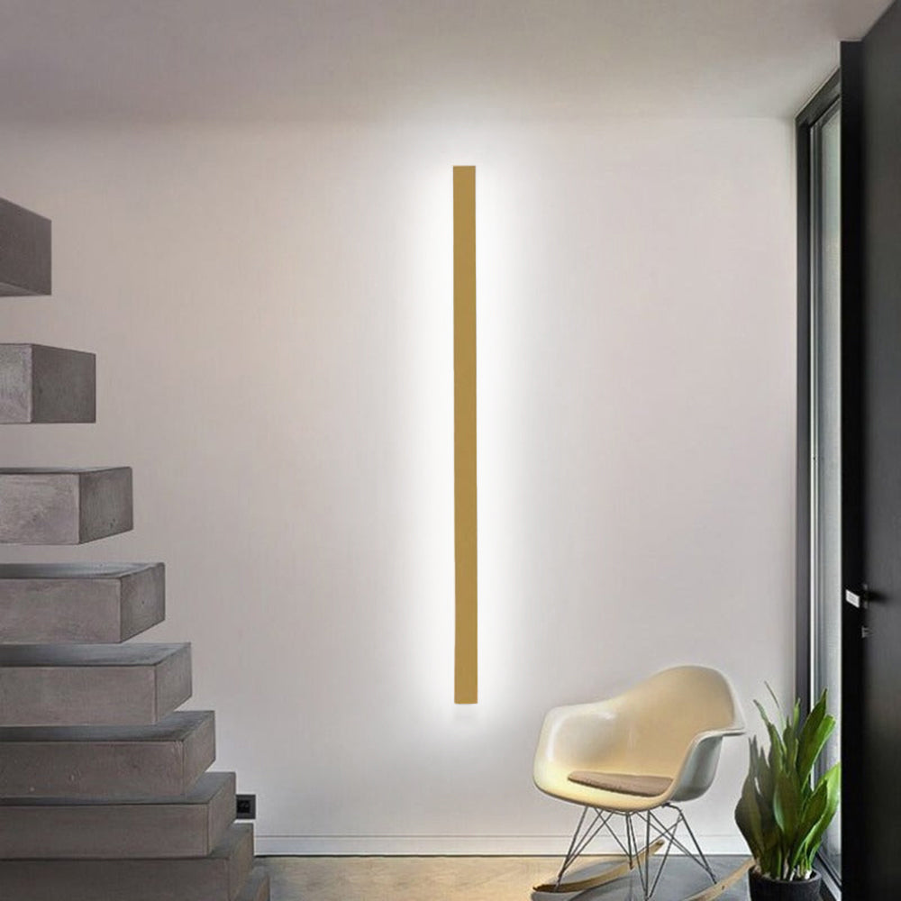 Minimalistische Wandlamp Lineair Design Metaal Acryl Slaapkamer Woonkamer LED Moderne Interieurverlichting | Sulvida