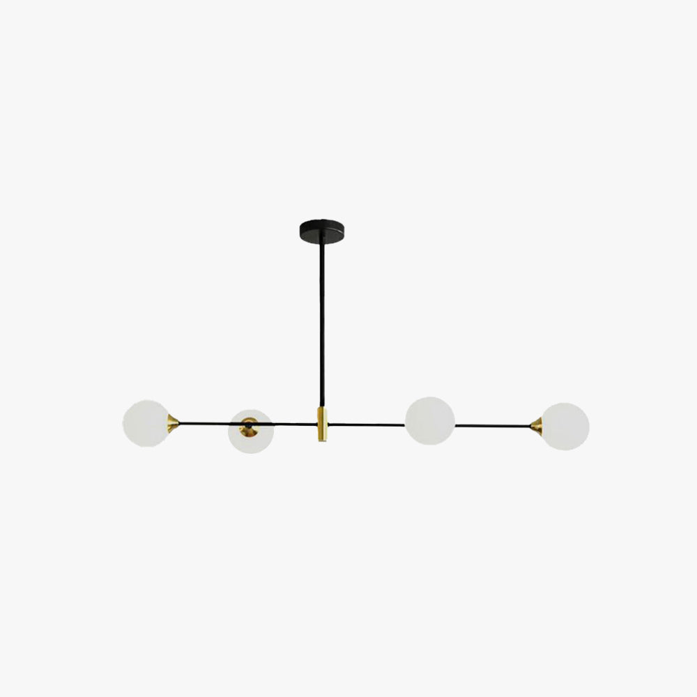 Hanglamp Bellenvorm Zwart Metaal Glas Scandinavisch Design Woonkamer Eetkamer Slaapkamer Verlichting | Sulvida