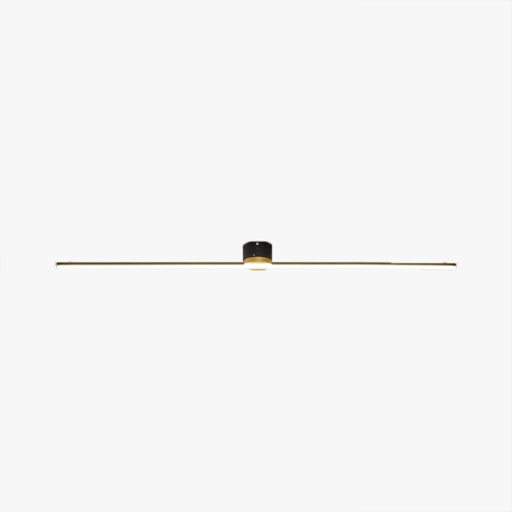 Plafondlamp Linear Design Zwart Wit Goud Dimbaar LED 40-121cm Modern Sfeervol Minimalistisch Woonkamer | Sulvida