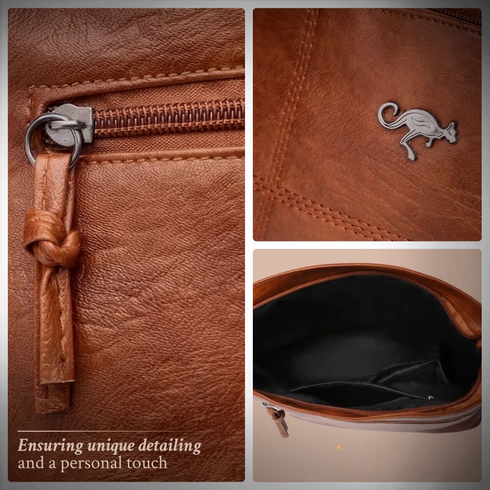 Leren Schoudertas Bruin of Zwart Vintage Shopper Dames Vakantie Handtas Draagtas Werktas Duurzaam Design | Sulvida