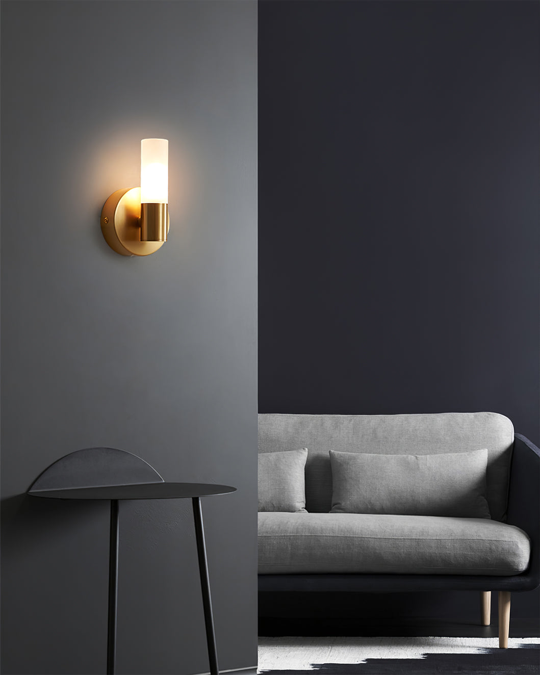 Wandlamp Acrylglas met G9 Fitting Koper Zwart Wit voor Woonkamer Hal Slaapkamer Modern Design Interieur IP20 | Sulvida