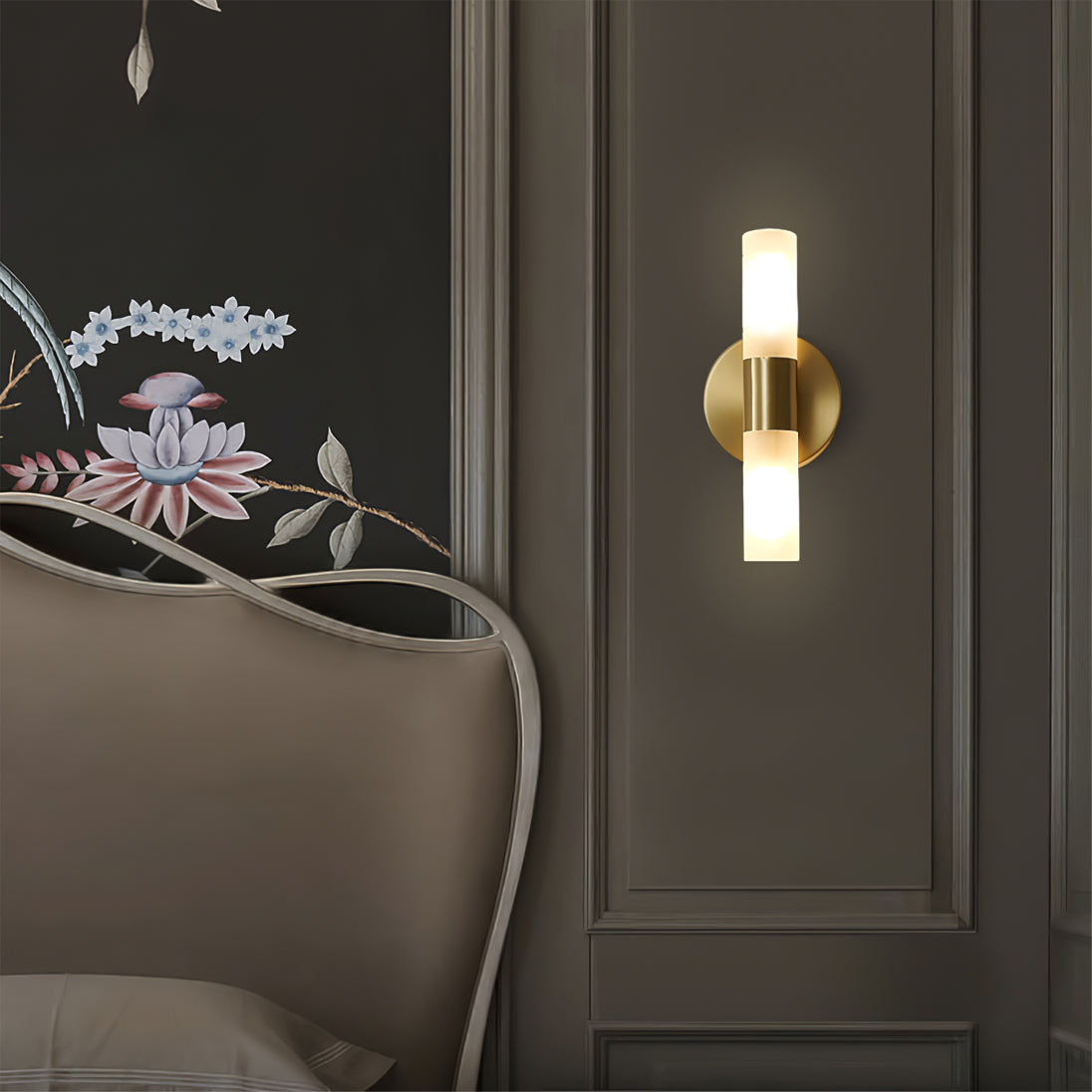 Wandlamp Acrylglas met G9 Fitting Koper Zwart Wit voor Woonkamer Hal Slaapkamer Modern Design Interieur IP20 | Sulvida
