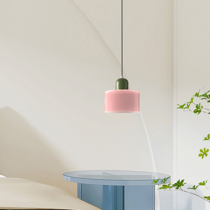 Glazen Hanglamp Bauhaus Design Goudkleurig Metaal E27 Fitting Eetkamer Woonkamer Verstelbaar Moderne Verlichting | Sulvida