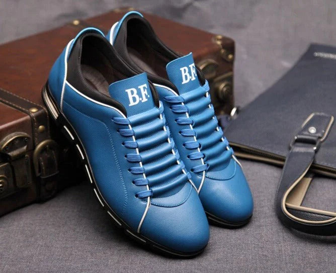 Herensneakers Casual met Lage Vetermodel Comfortabel Stoer Sportieve Wandelschoenen Dagelijks Gebruik Diverse Kleuren PU Leer | Sulvida