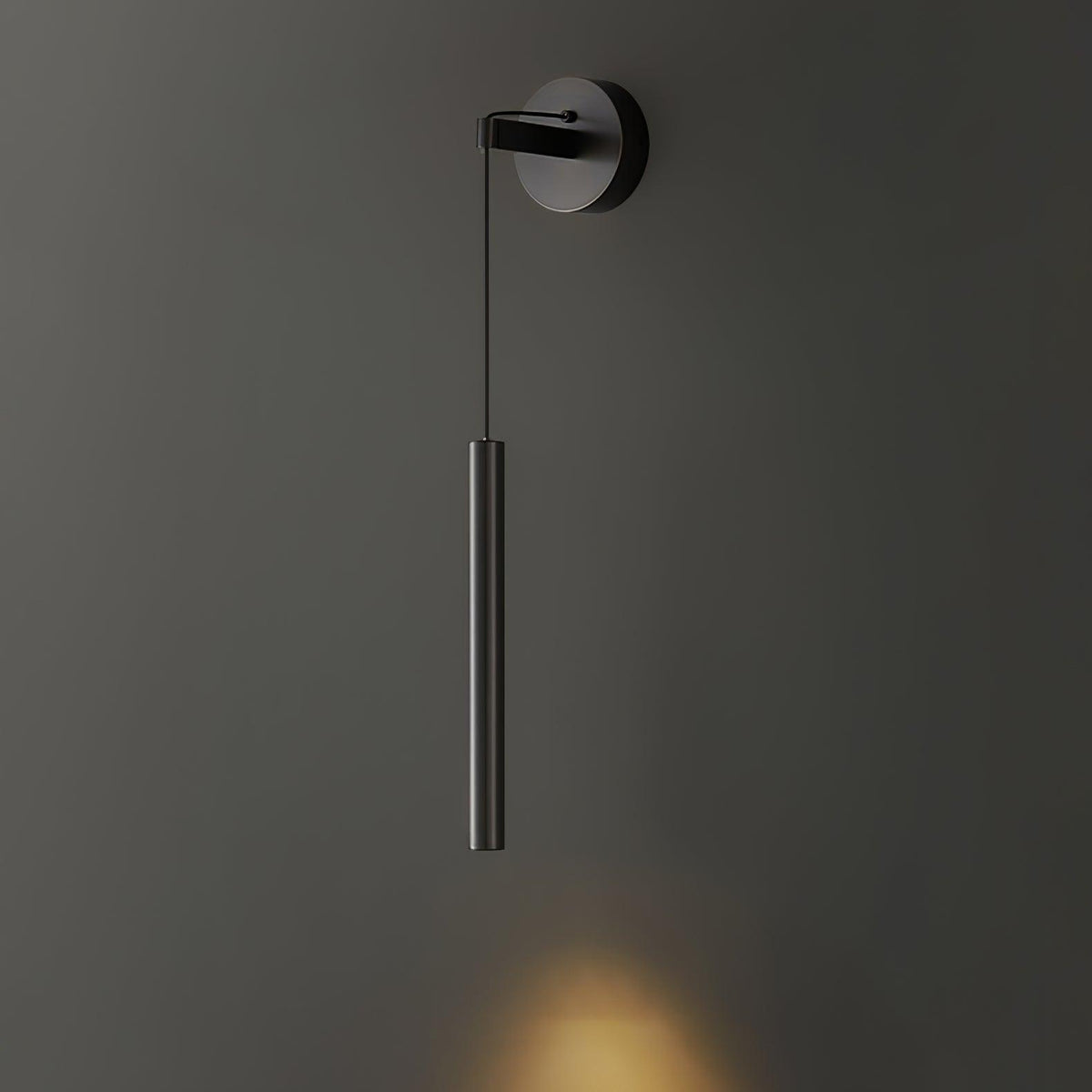 Minimalistische Wandlamp Messing of Zwart 60cm LED Geïntegreerd Strak Design Lijnverlichting Interieur | Sulvida