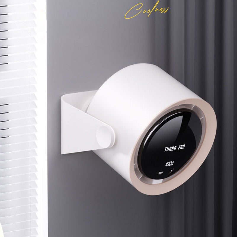 Compacte Tafelventilator met Oplaadbare Accu Stille Ventilator voor Bureau Nachtkastje Kantoor en Thuiswerken | Sulvida