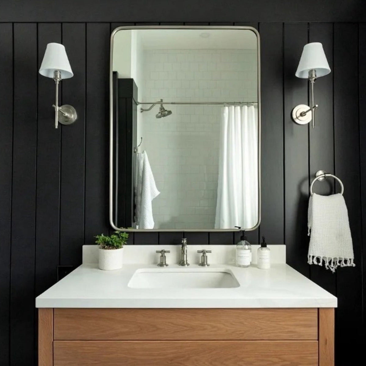 Wandlamp Messing met Linnen Kap Klassieke Wandverlichting Slaapkamer Eetkamer Warm Sfeerverlichting Elegant | Sulvida