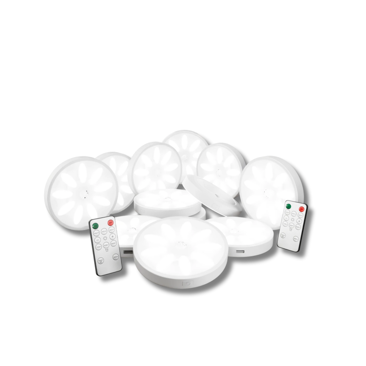 Oplaadbare LED-spots met bewegingssensor dimfunctie magnetische bevestiging draadloos op batterij verlichting | Sulvida