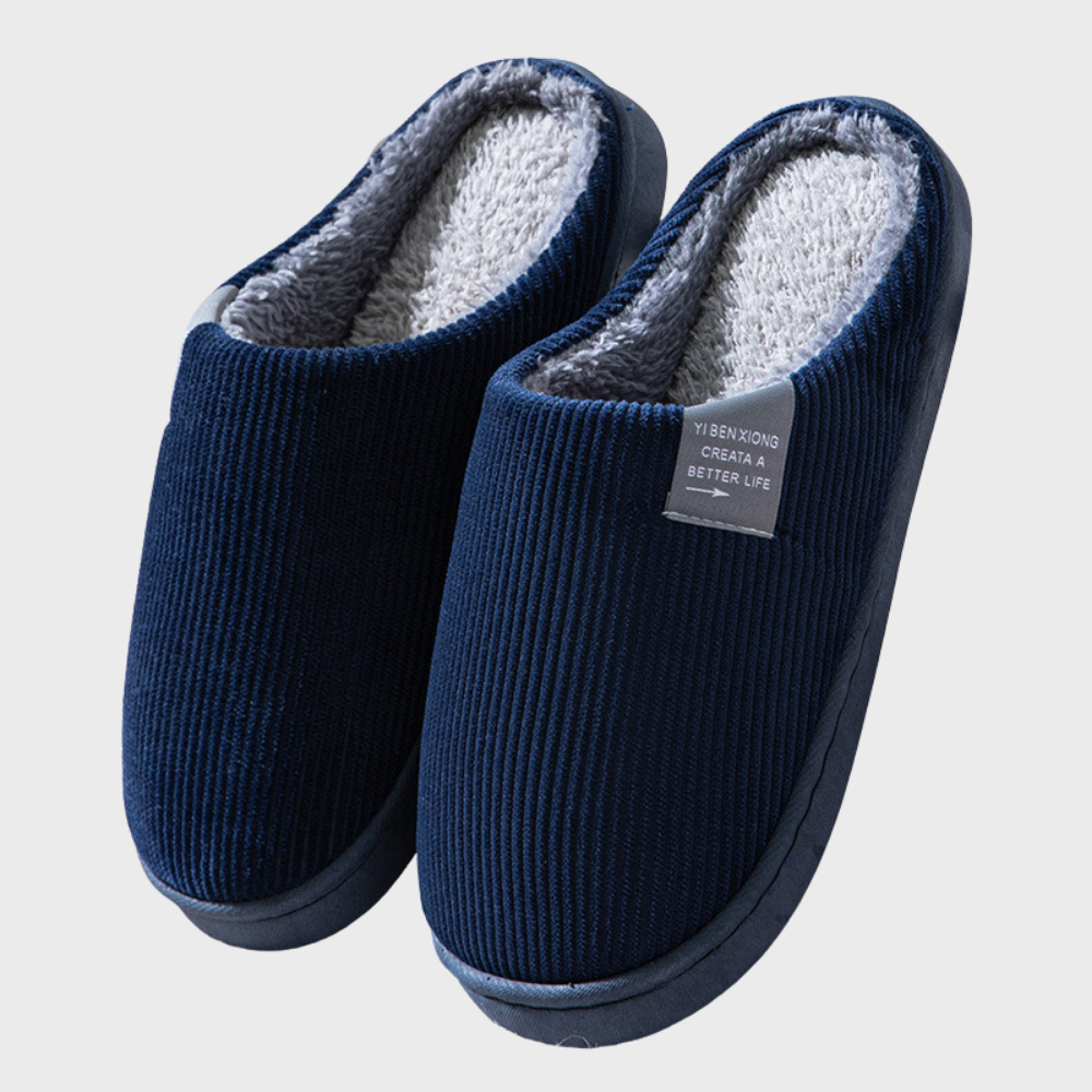 Zachte Warmgevoerde Pantoffels Huisschoenen Comfortabel Winter Instapmodel Antislip Binnenschoenen Sloffen | Sulvida