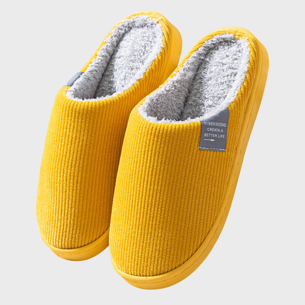 Zachte Warmgevoerde Pantoffels Huisschoenen Comfortabel Winter Instapmodel Antislip Binnenschoenen Sloffen | Sulvida