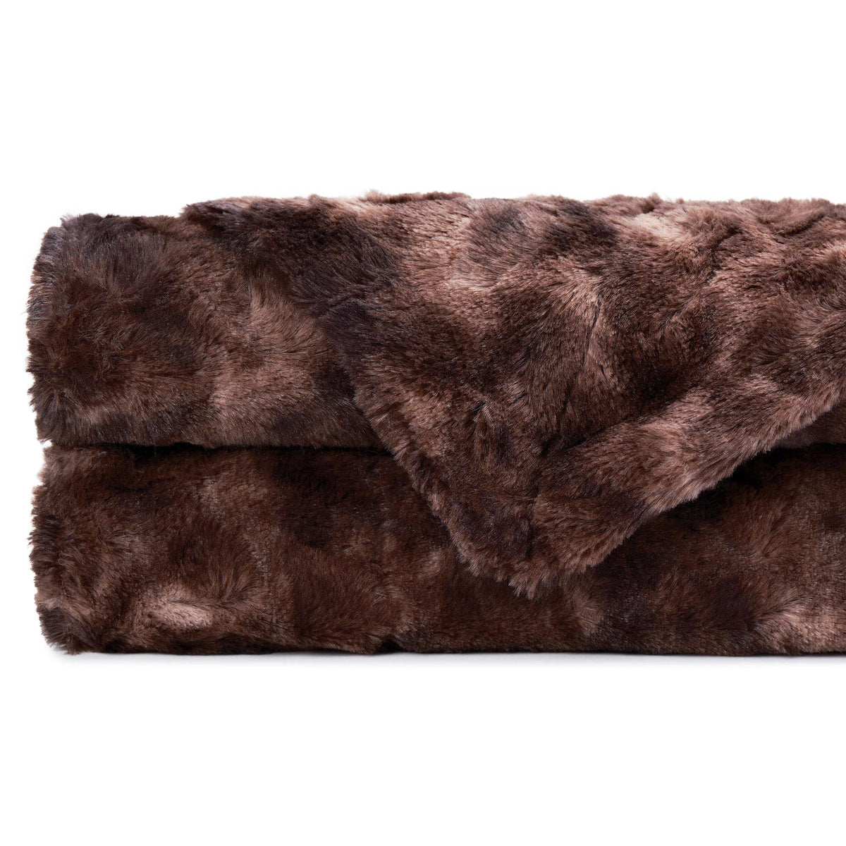 Dubbelzijdige Wolfsprint Woonplaid Extra Groot Zacht Kunstbont Fleece Deken Decoratief Warm Luxe Sofa | Sulvida