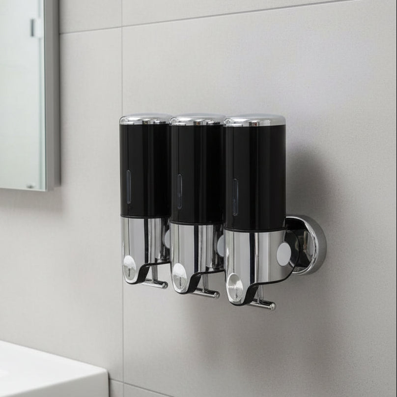 Wandzeepdispenser 500ml RVS – Pompflacon voor Badkamer Douche Toilet Wastafel – Lotion Shampoo Dispenser | Sulvida