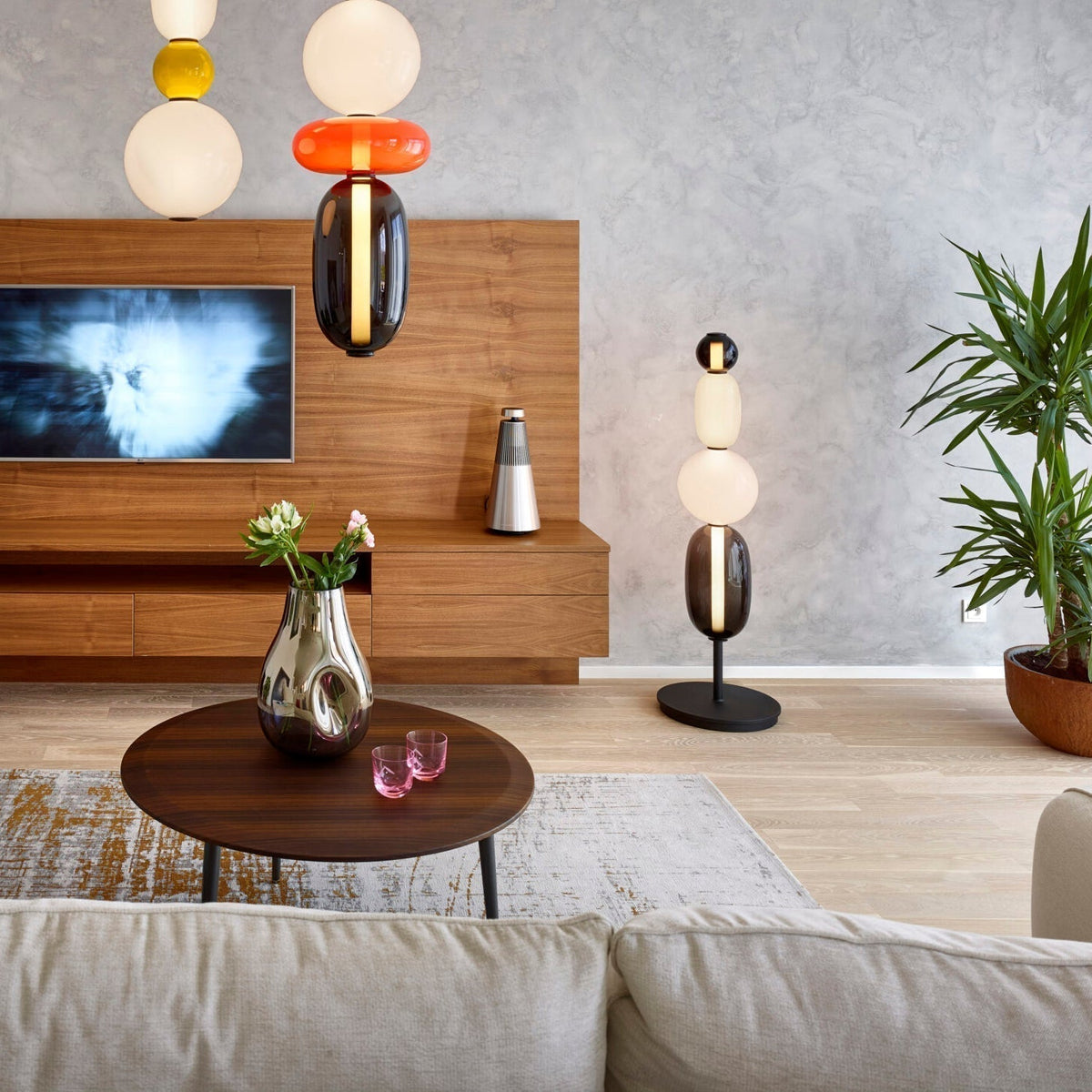 Tafellamp Glas Metaal LED 20cm Dimbaar Afstandsbediening Decoratieve Bureaulamp Woonkamer Slaapkamer | Sulvida