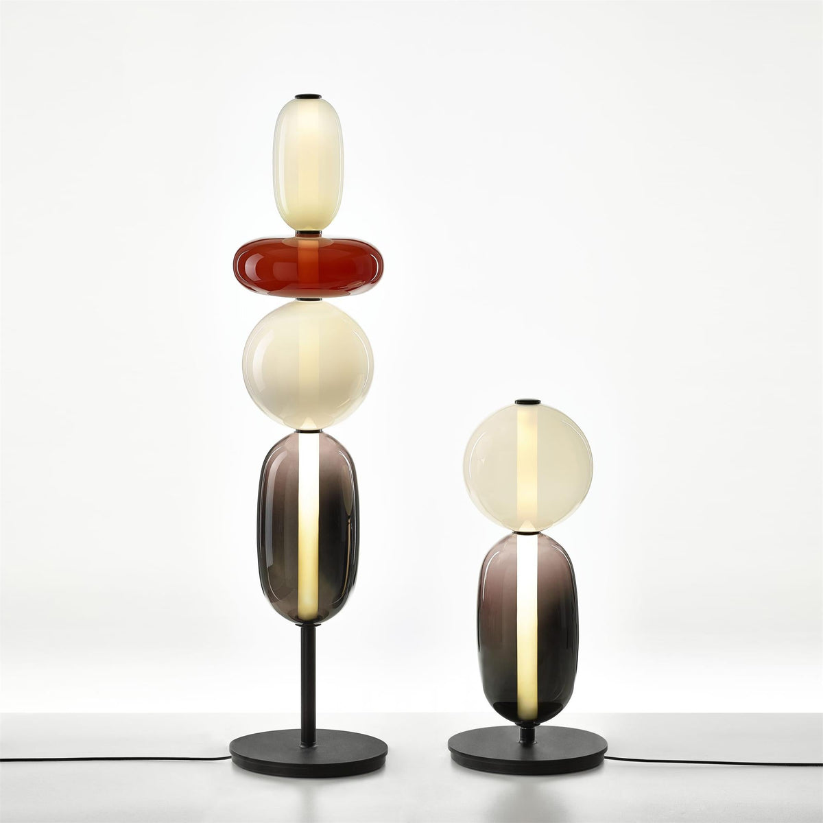 Tafellamp Glas Metaal LED 20cm Dimbaar Afstandsbediening Decoratieve Bureaulamp Woonkamer Slaapkamer | Sulvida
