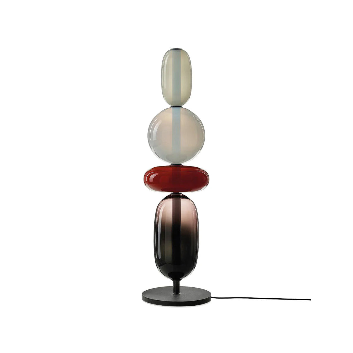 Tafellamp Glas Metaal LED 20cm Dimbaar Afstandsbediening Decoratieve Bureaulamp Woonkamer Slaapkamer | Sulvida