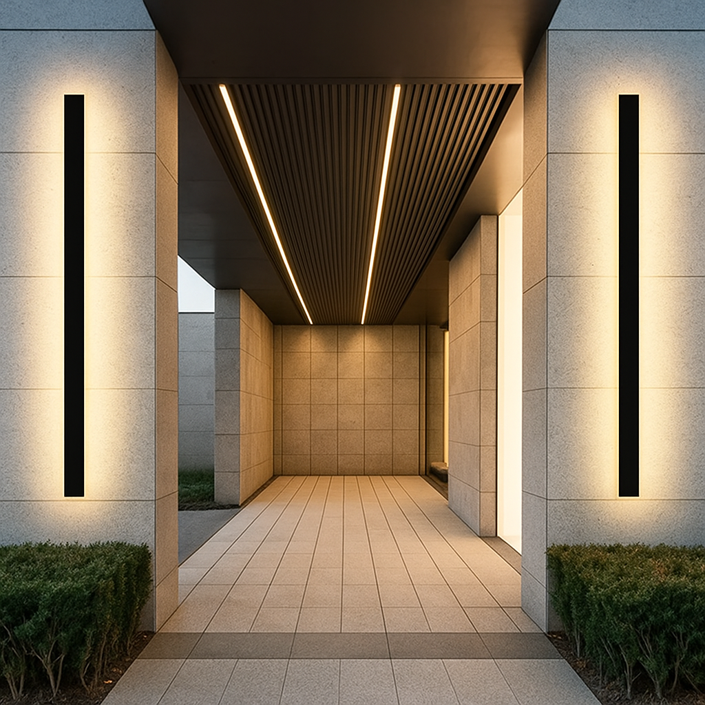 Lineaire Buitenwandlamp IP65 LED voor Trap en Pad – Weerbestendige Verlichting Strak Modern Design Tuin | Sulvida