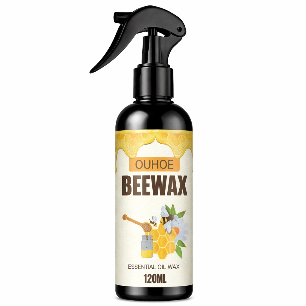 Spray pour meubles à la cire d’abeille naturelle, pour l’entretien et la rénovation du bois, soin des meubles, nettoyant et polish pour bois ancien | Sulvida