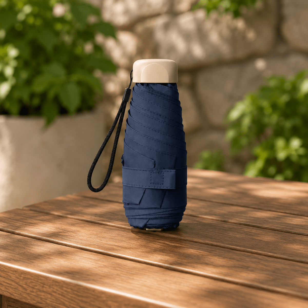 Compacte Zakparaplu Lichtgewicht Waterafstotend Reisparaplu Opvouwbaar Handtasformaat Windbestendig Outdoor | Sulvida
