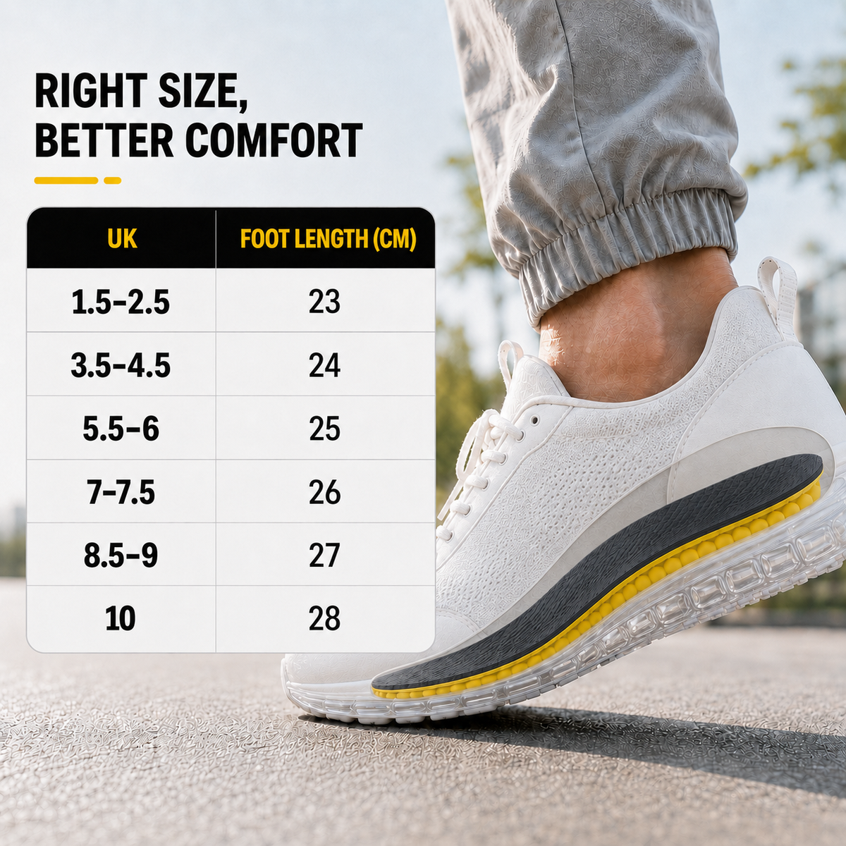 Sportinlegzolen 4D Contoured met Schokabsorptie Multi-Zone voor Actieve Voeten Optimaal Comfort Dagelijks | Sulvida