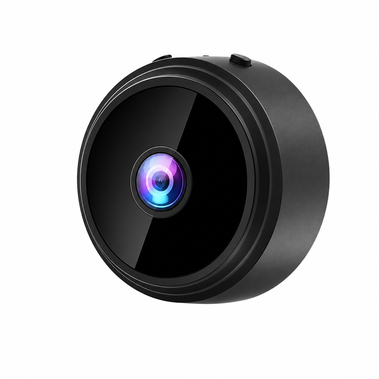 Compacte Mini Beveiligingscamera HD 1080P met Nachtzicht en Bewegingsdetectie voor Binnen- en Buitenbewaking Draadloos Eenvoudig te Installeren | Sulvida