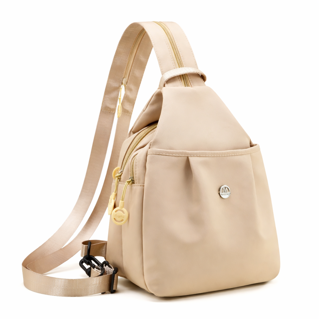 Handtas Dames Compact Beige Veelzijdig Schoudertas Crossbody Mode Avondtas Kunstleder Dagelijks Gebruik Reizen Werk | Sulvida