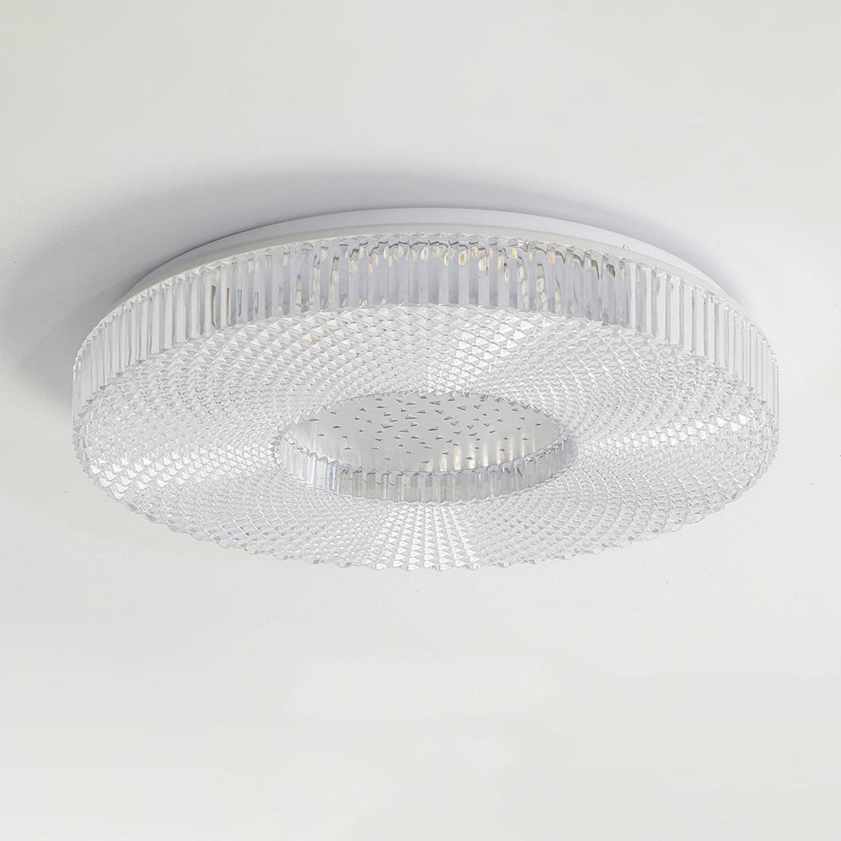 LED Plafondlamp Acryl Goud Wit Rond Luxe Dimbaar Modern Design Woonkamer Slaapkamer Entree Plafondverlichting | Sulvida