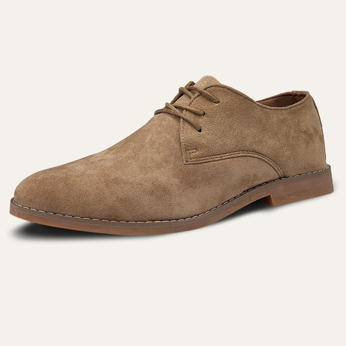 Derby Schoenen Heren Suède Veterschoenen Elegant Bruin Zwart Khaki Klassiek Comfortabel Casual Stijlvol | Sulvida
