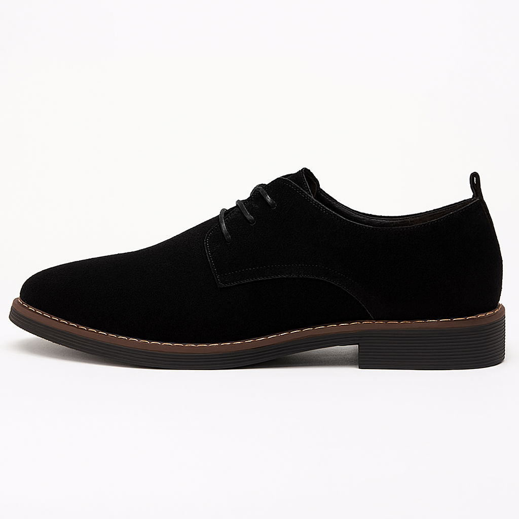 Klassieke Herenschoenen Derby Leren Veterschoen Zakelijk Elegant Glad Leer Formele Stijl Kantoor Mode | Sulvida