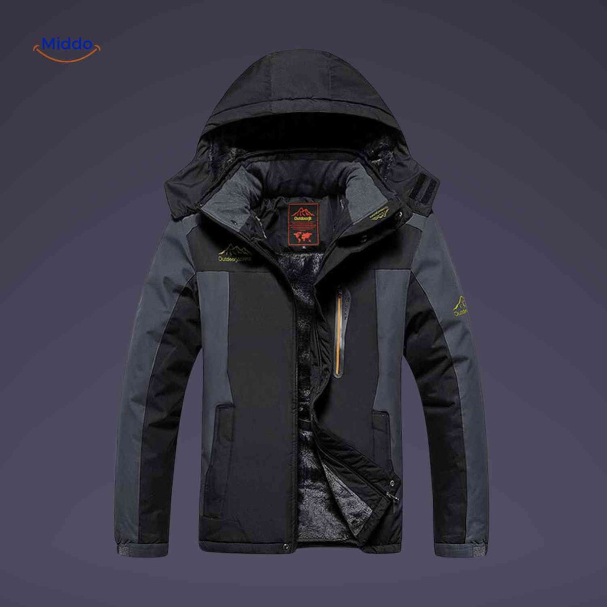 Gewatteerde Winterjas Waterdicht Winddicht Fleecevoering Outdoor Herfst Winter Warme Jas Heren Dames Winterkleding | Sulvida