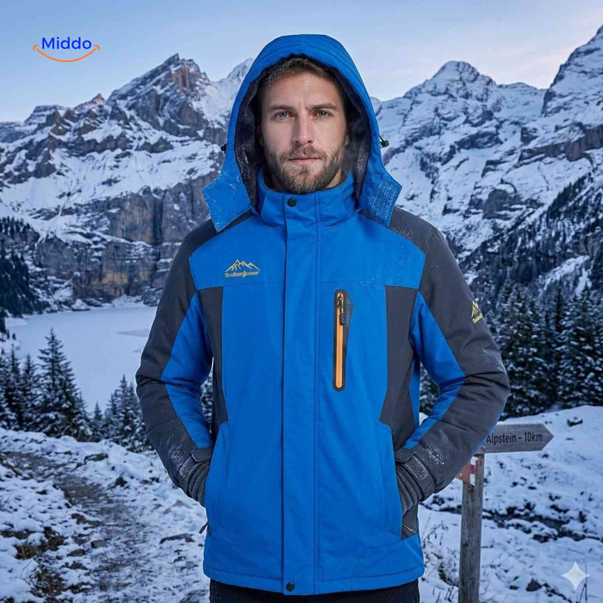 Gewatteerde Winterjas Waterdicht Winddicht Fleecevoering Outdoor Herfst Winter Warme Jas Heren Dames Winterkleding | Sulvida
