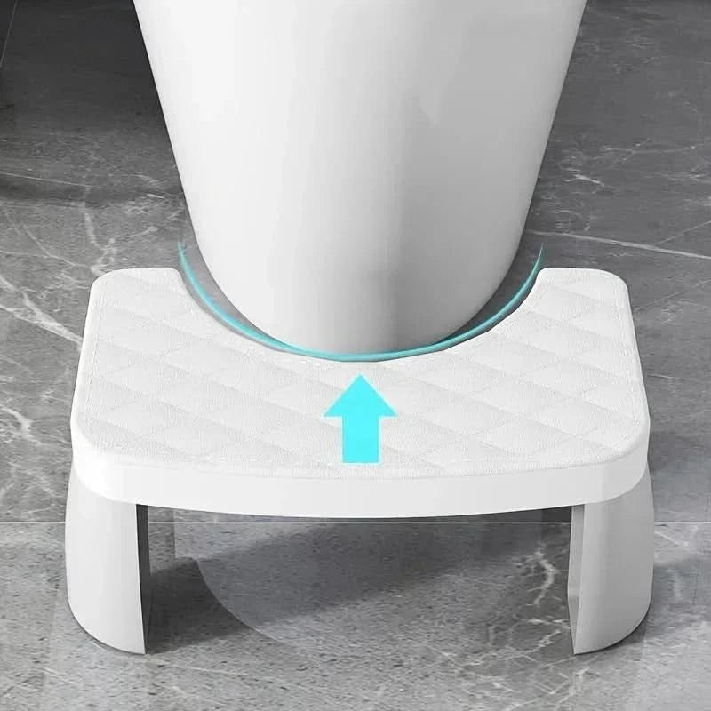 Toilettrapper Ergonomisch Toilet Opstapje voor Verbeterde Zithouding Dagelijks Comfort Badkamer Accessoire | Sulvida