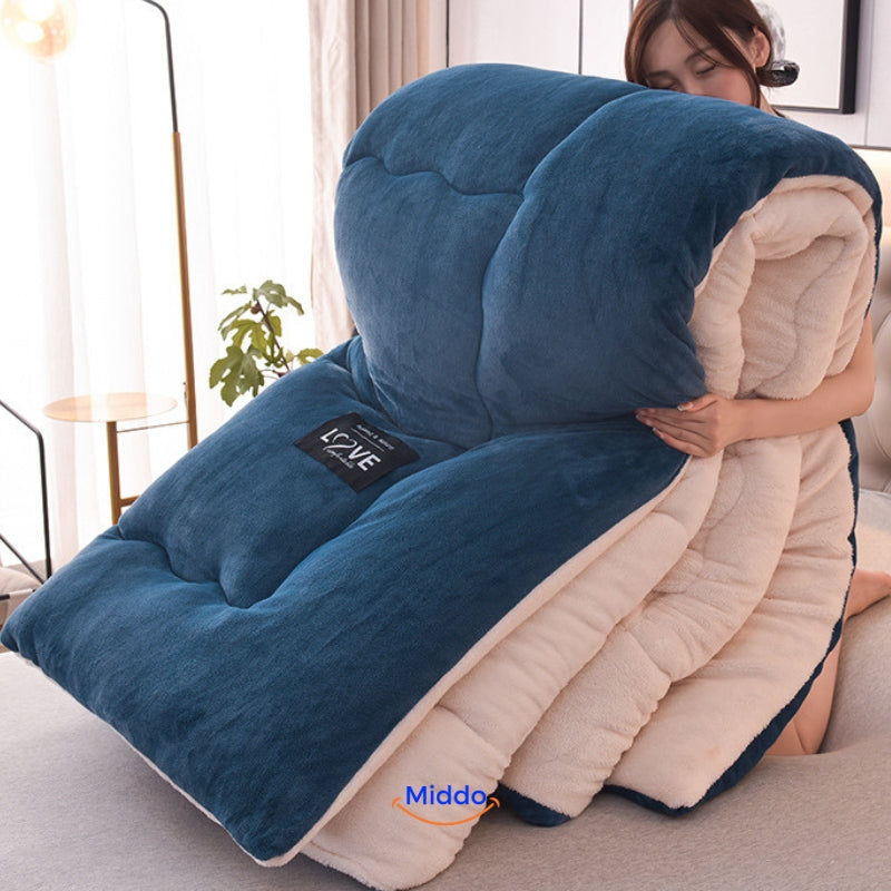Verzwaringsdeken Wol Velvet 150x200 200x230 cm 2,5-4 kg Warmte Ontspanning Betere Slaap Rustgevend Comfort | Sulvida