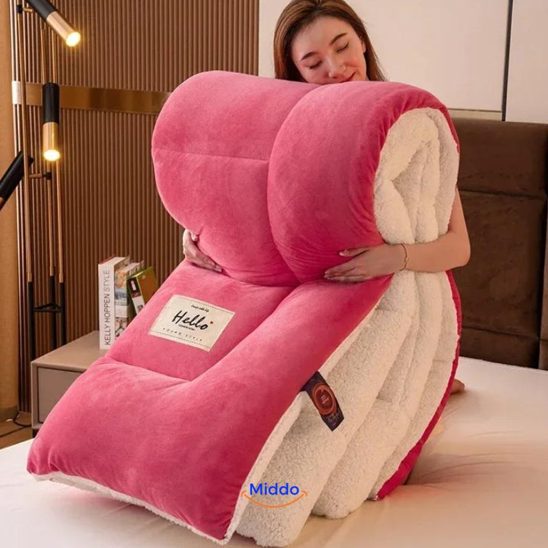 Verzwaringsdeken Wol Velvet 150x200 200x230 cm 2,5-4 kg Warmte Ontspanning Betere Slaap Rustgevend Comfort | Sulvida