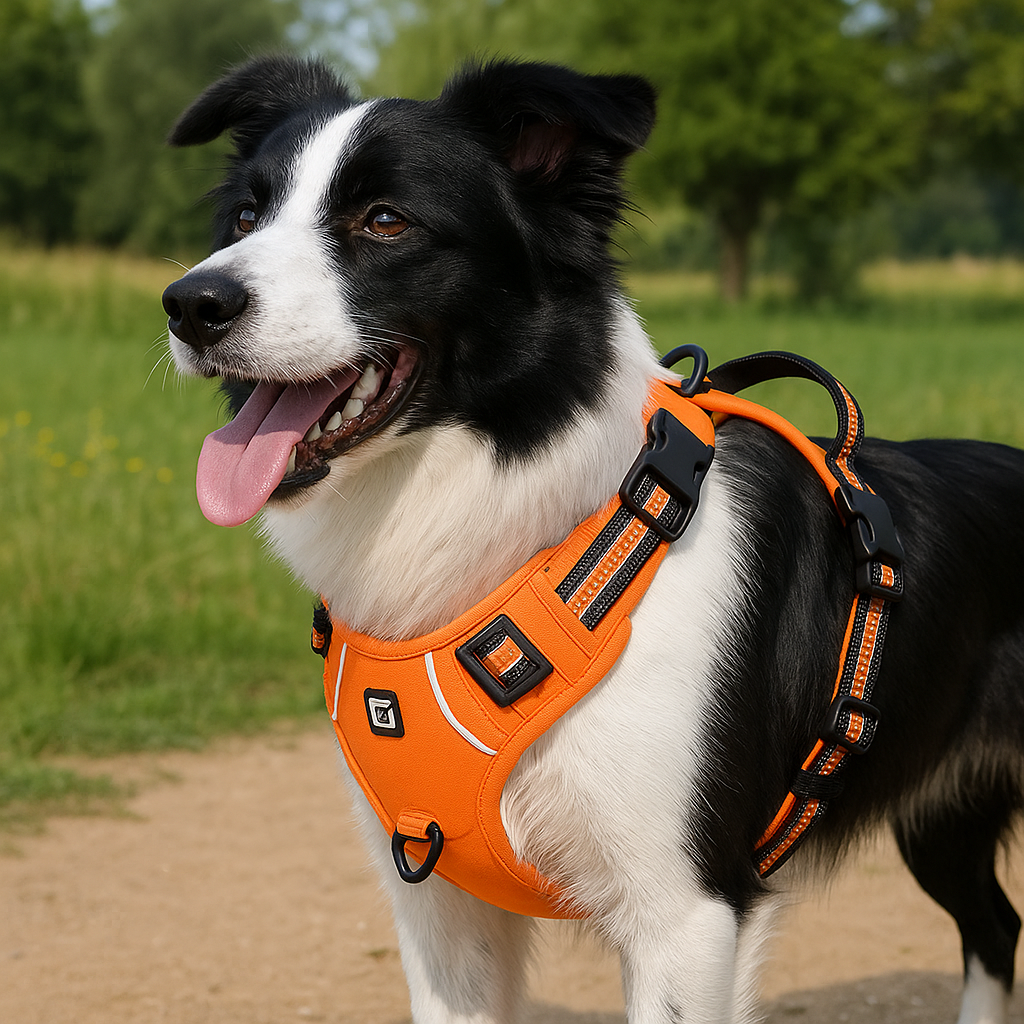 Hondentuig met Handgreep & Zachte Vulling | Verstelbaar No-Pull Vest voor Veilige Controle tijdens Wandelingen | Sulvida