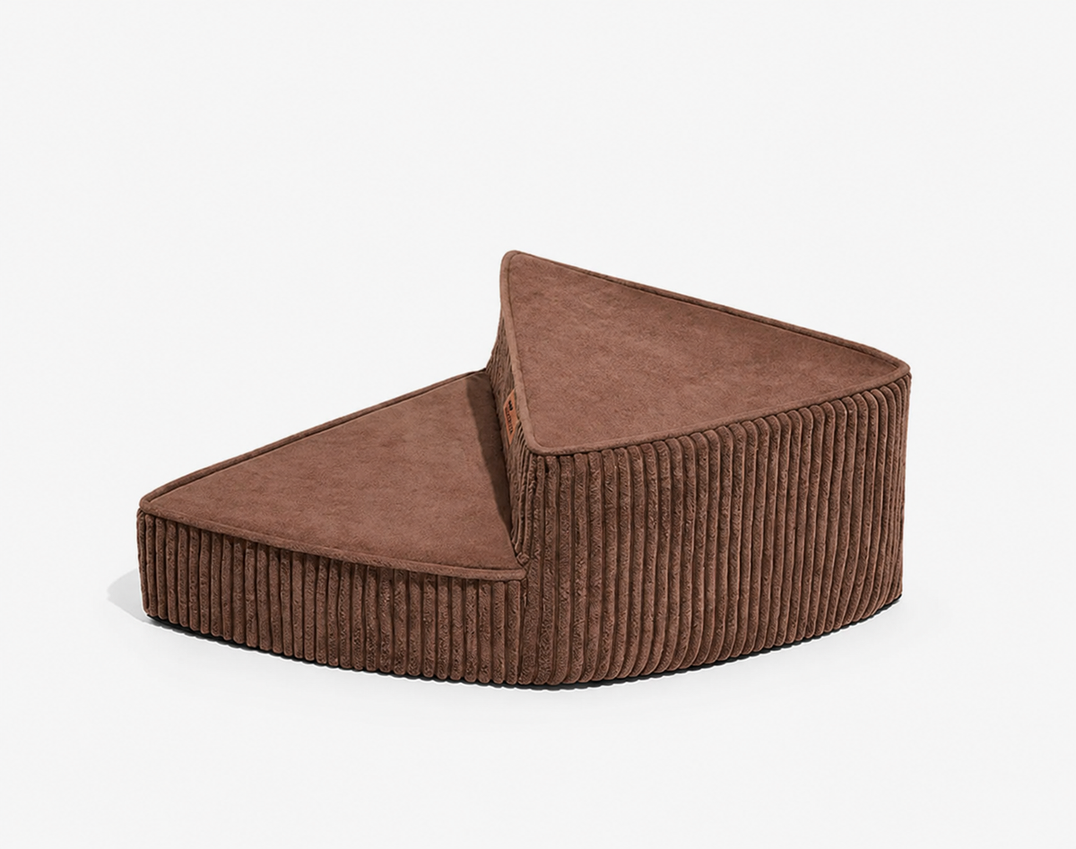 Huisdierentrap met Trapvorm in Schuim voor Bed of Bank met Antislip Textuur Afneembare Hoes Huisdieraccessoire | Sulvida