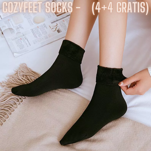 Fluwelen wintersokken set van 8 stuks – warme unisex sokken in 4 kleuren voor koude dagen en maximaal comfort | Sulvida