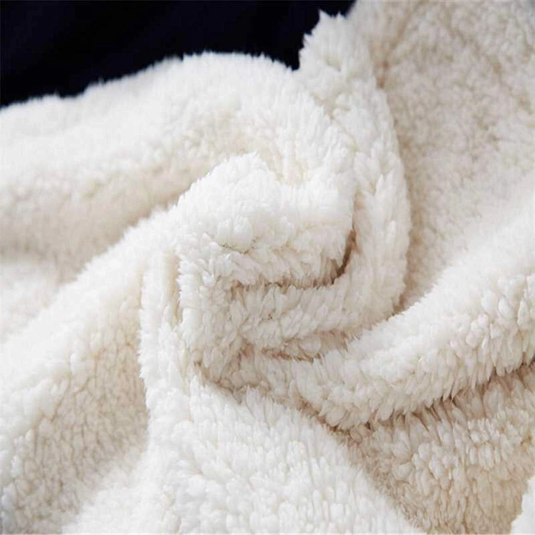 Fleeceplaid met Faux Lambswool American Flag Patroon 127×152 cm en 152×203 cm Ultra Zacht Microfiber Deken | Sulvida