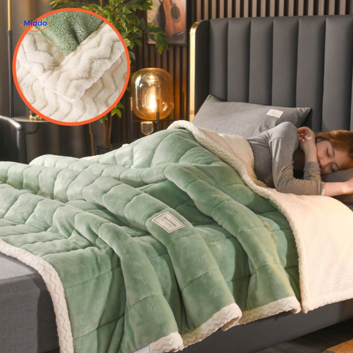 Pluche Fleece Woldeken Warm Winterdeken Tweepersoons Sofa Bed Dekbed Plaid Sprei 150x200 180x220 200x230 | Sulvida