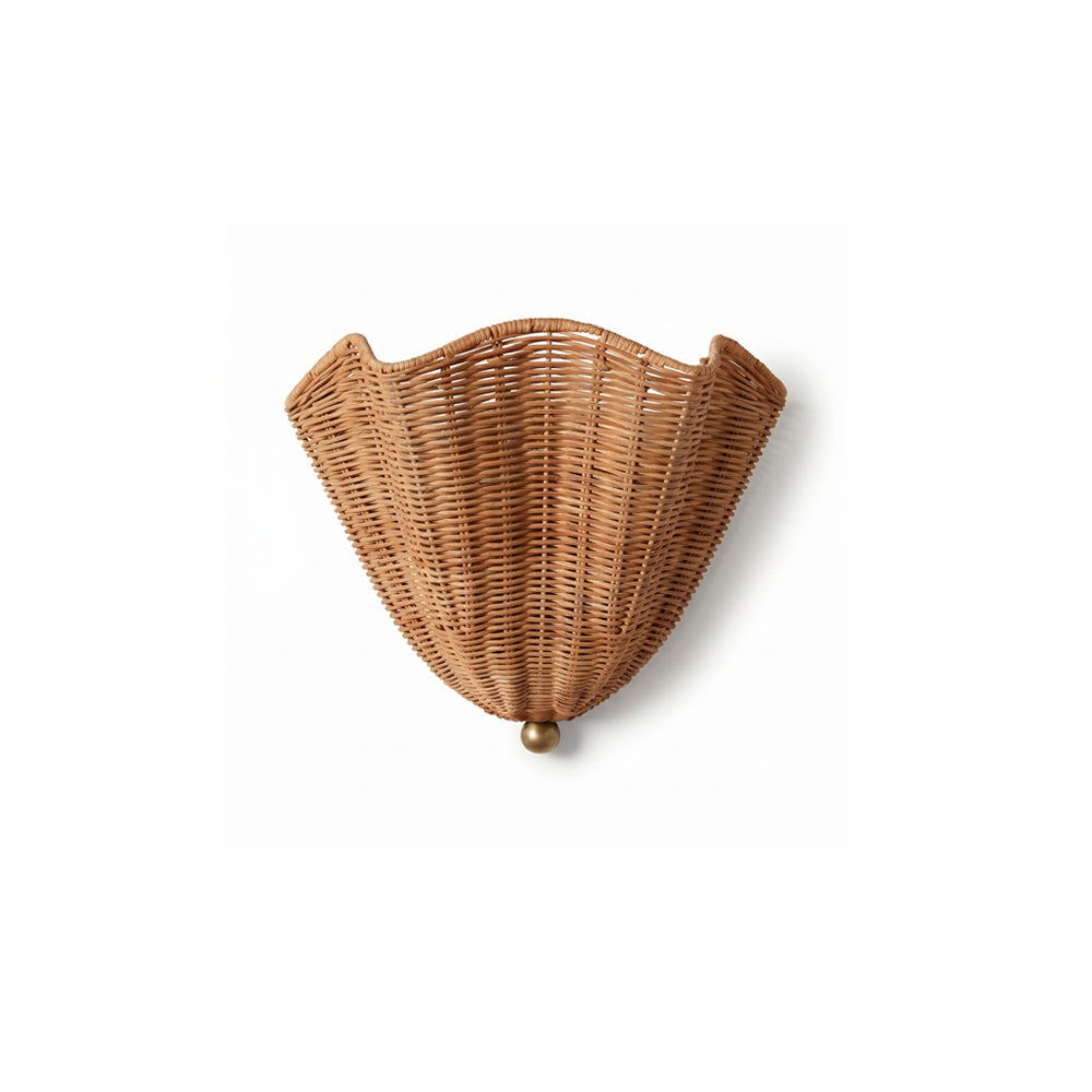 Wandlamp Rotan Natuurlijk Bruin E27 Wandverlichting Sfeervol Binnenruimte Woonkamer Bohemian Stijl Slaapkamer | Sulvida