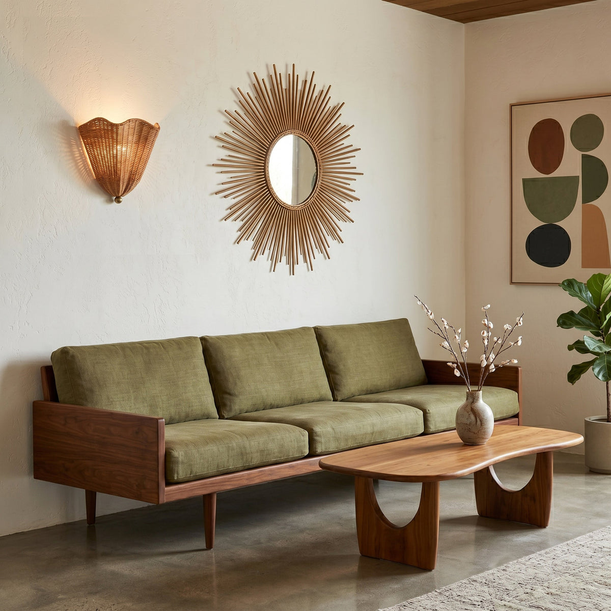 Wandlamp Rotan Natuurlijk Bruin E27 Wandverlichting Sfeervol Binnenruimte Woonkamer Bohemian Stijl Slaapkamer | Sulvida