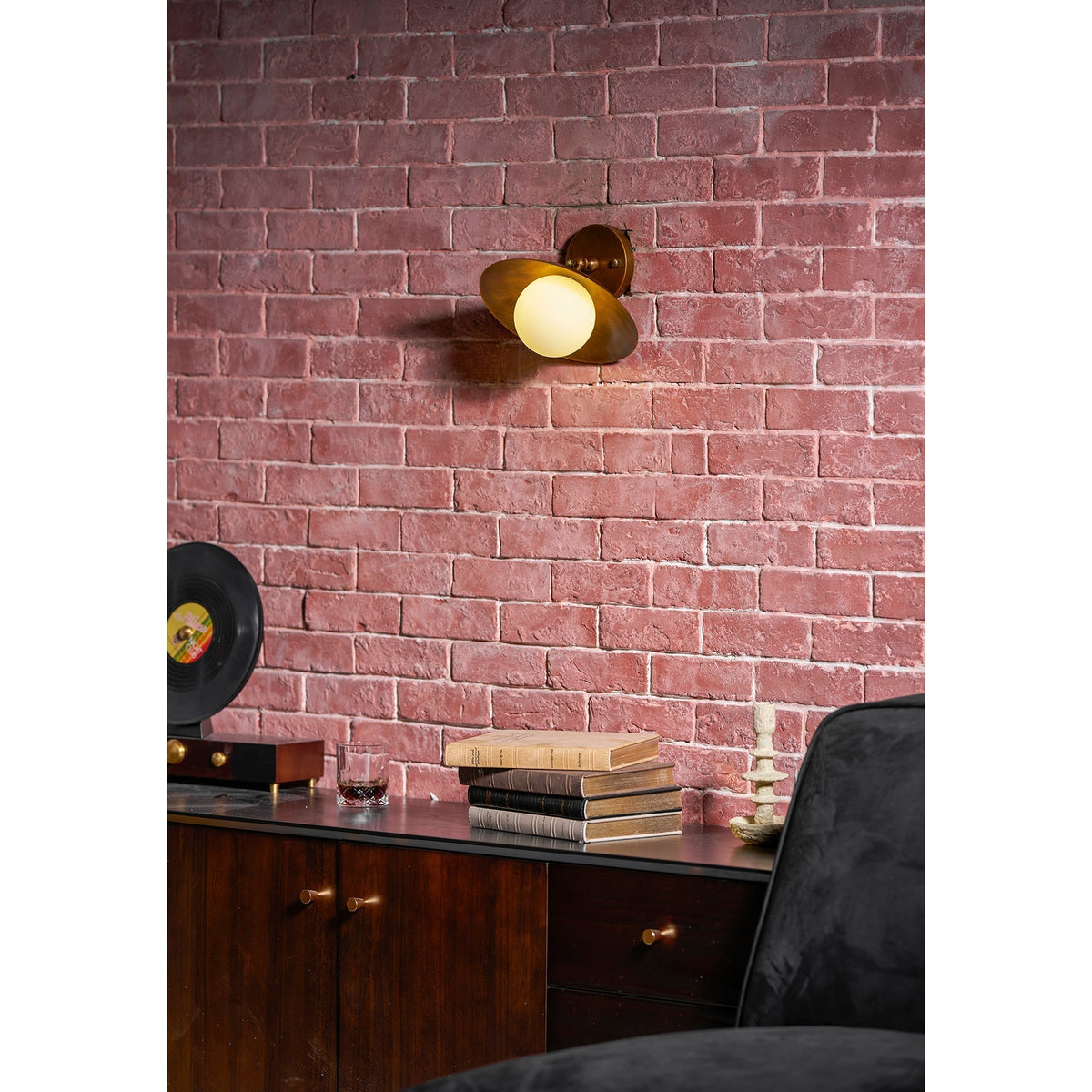 Plafondlamp Messing Glas Ø25cm Semi-Flush Klassiek Design G9 Fitting Handig Monteerbaar Woonkamer Slaapkamer | Sulvida