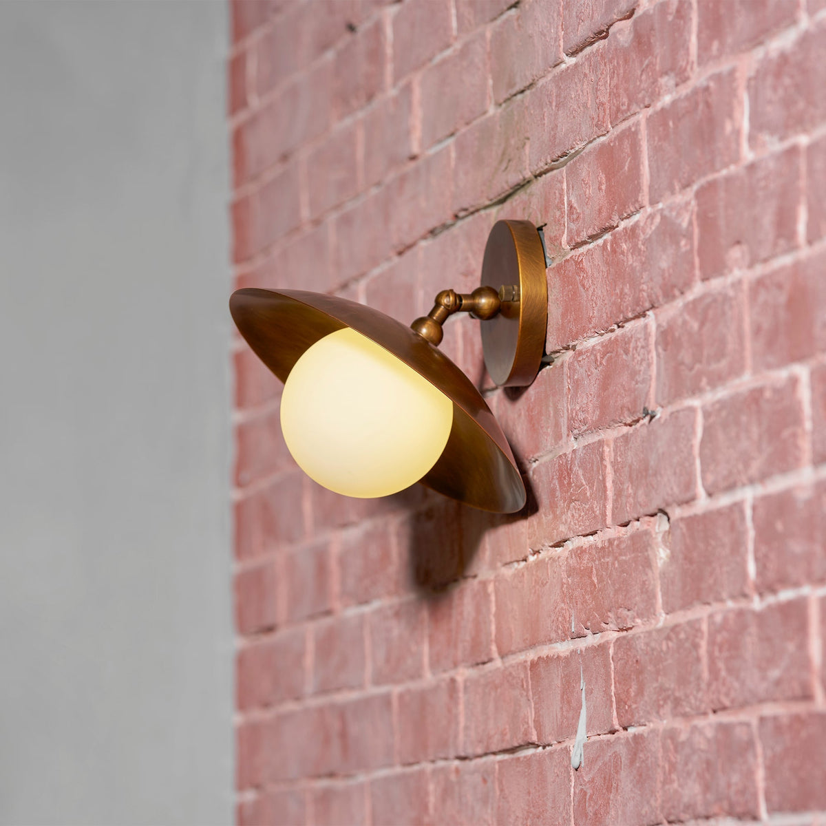 Plafondlamp Messing Glas Ø25cm Semi-Flush Klassiek Design G9 Fitting Handig Monteerbaar Woonkamer Slaapkamer | Sulvida