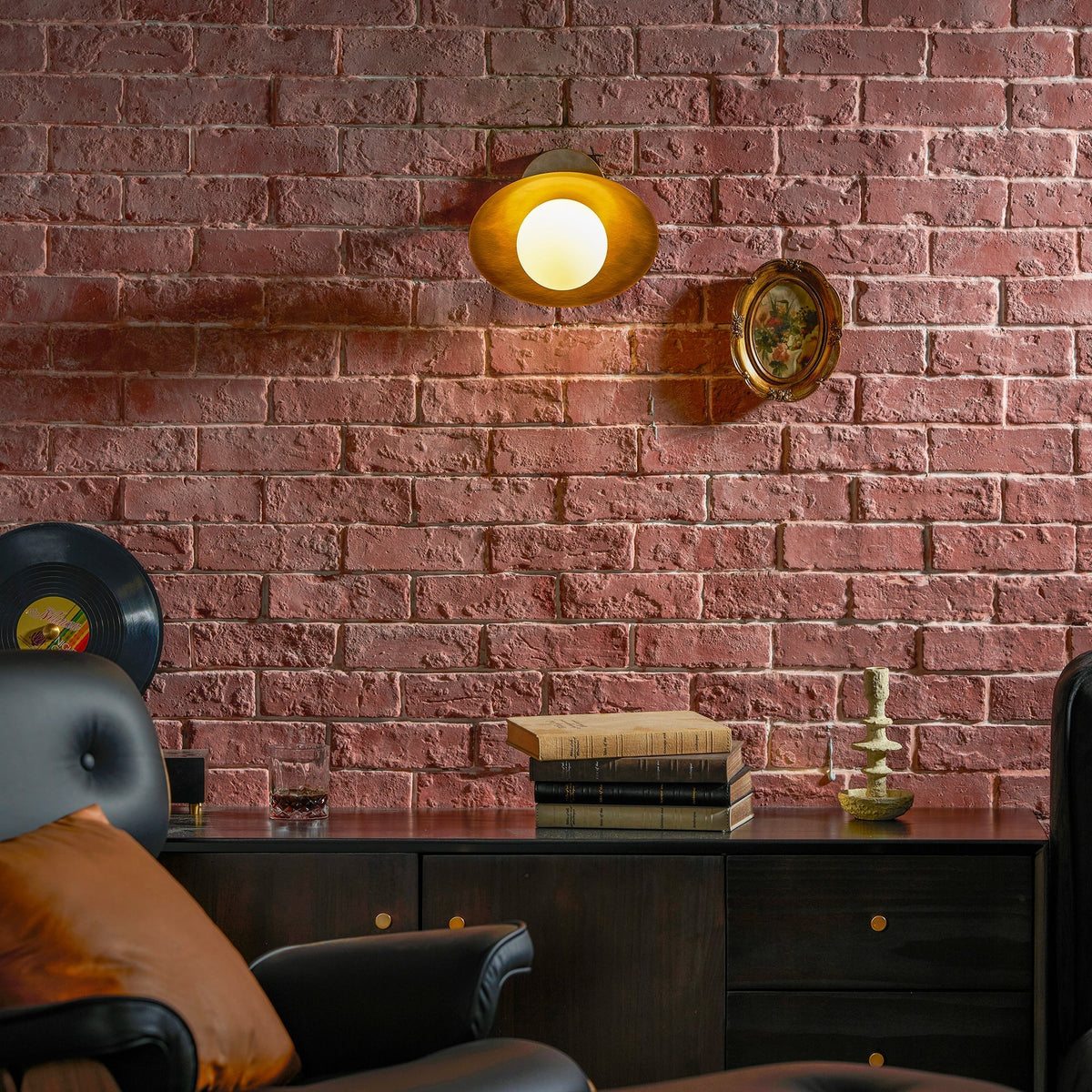 Plafondlamp Messing Glas Ø25cm Semi-Flush Klassiek Design G9 Fitting Handig Monteerbaar Woonkamer Slaapkamer | Sulvida