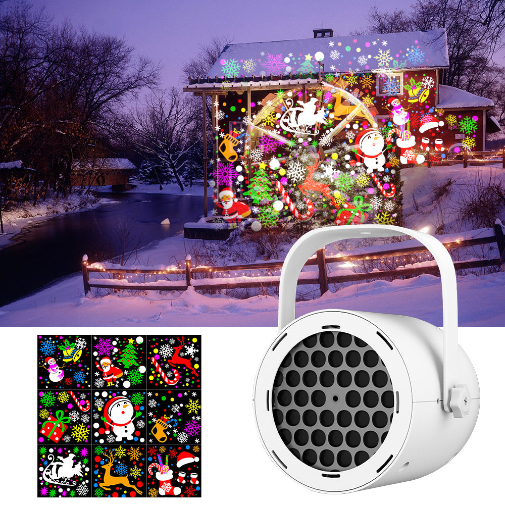 LED-Projector met Roterende Patronen – USB-Aangedreven Sfeerverlichting voor Feesten, Party en Decoratie | Sulvida