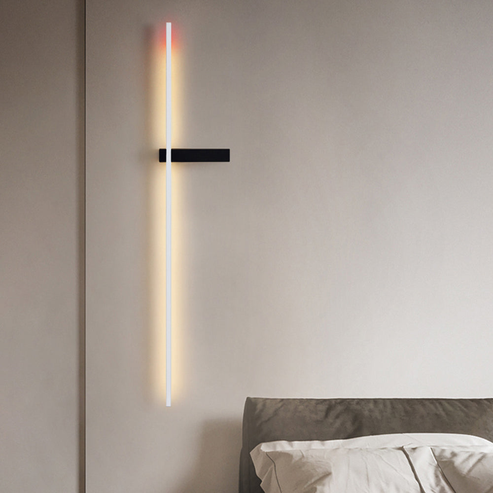 Lineaire Wandlamp Metaal Acryl Kleurrijk Modern Design Woonkamer Eetkamer Sfeervol Interieur Verlichting | Sulvida